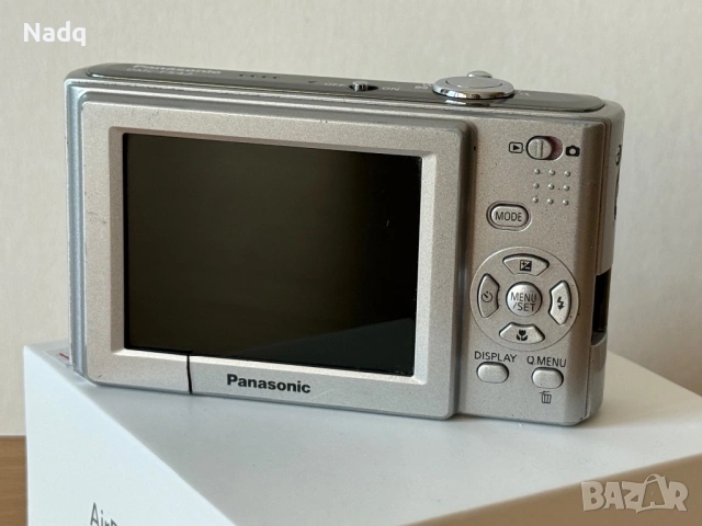 Panasonic Lumix DMC-FS42 (10 MP) + зарядно, кабел, SD карта и калъф , снимка 3 - Фотоапарати - 53047058