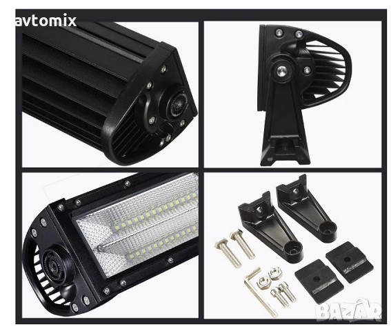 СУПЕР МОЩЕН Led Bar извит 131 См 876W 7D 12V 24V, снимка 3 - Аксесоари и консумативи - 52454915
