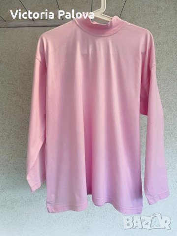 Красива блуза-поло UNOMOMENTO,ново, снимка 1 - Блузи с дълъг ръкав и пуловери - 36929938