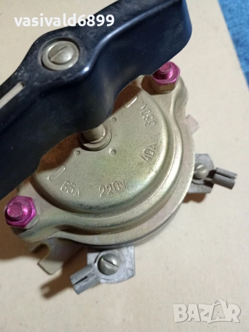 Съветски електрически ключ , снимка 4 - Резервни части за машини - 53377332