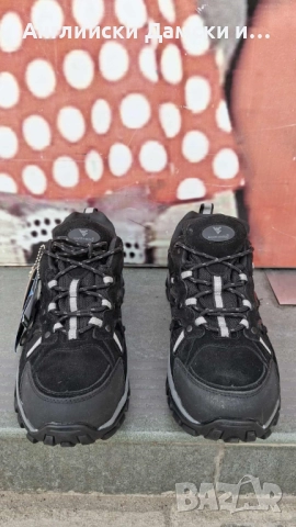 Английски мъжки непромокаеми маратонки от естествена кожа, снимка 8 - Маратонки - 52190500