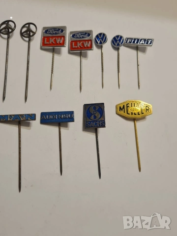 Уникален лот колекционерски автомобилни значки пинове, снимка 2 - Колекции - 53100232
