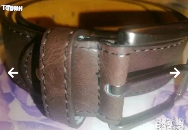 Нов Мъжки Колан Изцяло от Естествена Кожа 120см., снимка 4 - Колани - 52556436