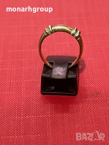 Златен пръстен, снимка 3 - Пръстени - 51535781