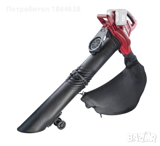 Акумулаторен листосъбирач RAIDER RDP-SEBV20 от серия R20, с функции засмукване, издухване, мулчиране