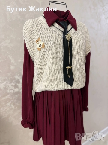 Комплект рокля 3 части, снимка 6 - Комплекти - 52787577