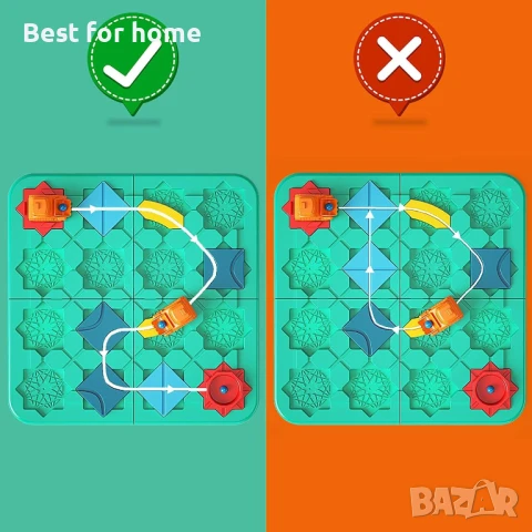  Логически пътен строител за деца, снимка 5 - Игри и пъзели - 51055136