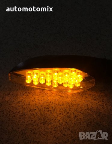 Диодни мигачи за мотор 1922-комплект 2бр., снимка 4 - Аксесоари и консумативи - 28082936