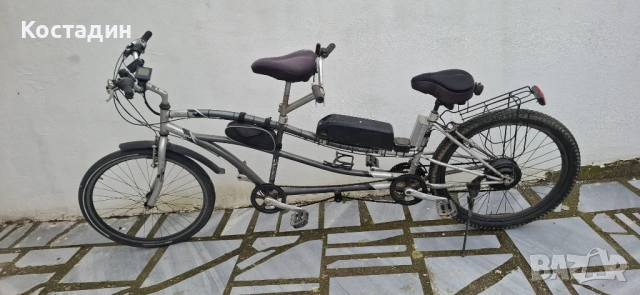 Велосипед тандем, електрически