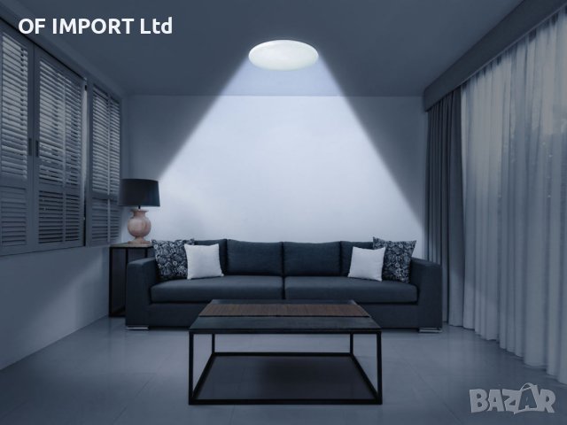 ПРОМО!!! Масивен LED Плафониер LIVARNO Home Ø75.5см x H11см с Дистанционно Управление, снимка 4 - Лед осветление - 43099670