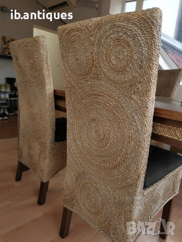 Трапезна маса и столове , снимка 3 - Маси - 52697358