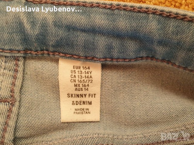 Дънки за момиче-164 см, снимка 5 - Детски панталони и дънки - 26741647