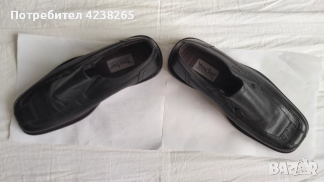 Обувки "Young Spirit" нови, елегантни, черни, естествена кожа, снимка 5 - Официални обувки - 52216831