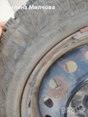 4бр. зимни гуми с джанти, снимка 7 - Гуми и джанти - 43960221