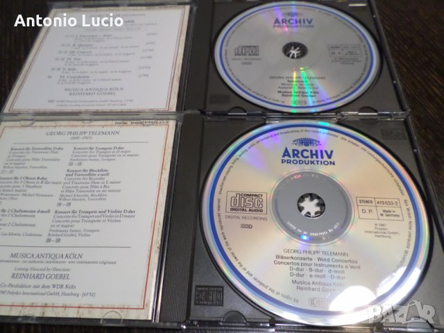 Telemann - 5 CD, снимка 4 - CD дискове - 37588108
