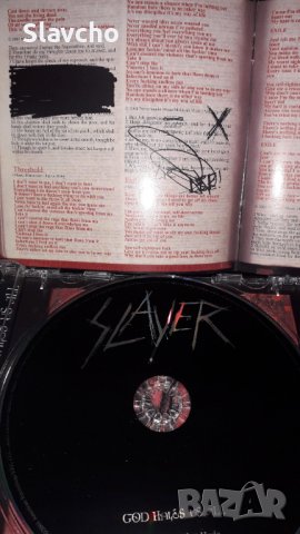 Компакт диск на - Slayer – God Hates Us All /2001, снимка 4 - CD дискове - 39457676