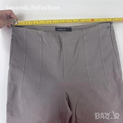 Дамски панталон Marc Cain 7/8, размер M сив, снимка 3 - Панталони - 53349833