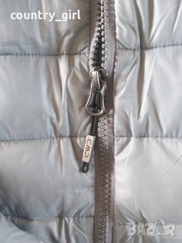 cmp womens grey down jackets - страхотно пухено яке КАТО НОВО, снимка 9 - Якета - 26840509