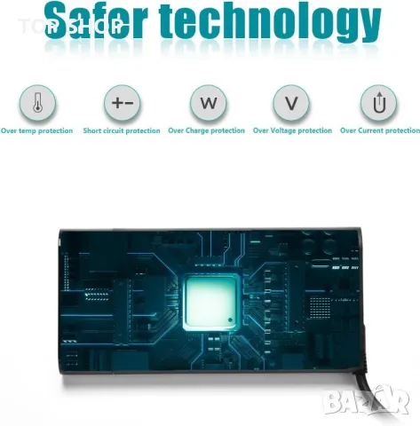 120 W зарядно устройство за HP, 5TW10UT, 5TW10AA, 5TW13AA, 710415-001, L41856-001, снимка 3 - Друга електроника - 49566653