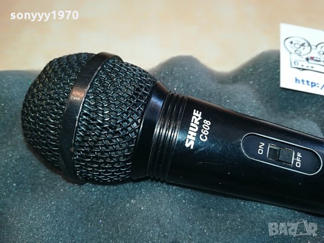 shure c608 profi microphone, снимка 12 - Микрофони - 28588701