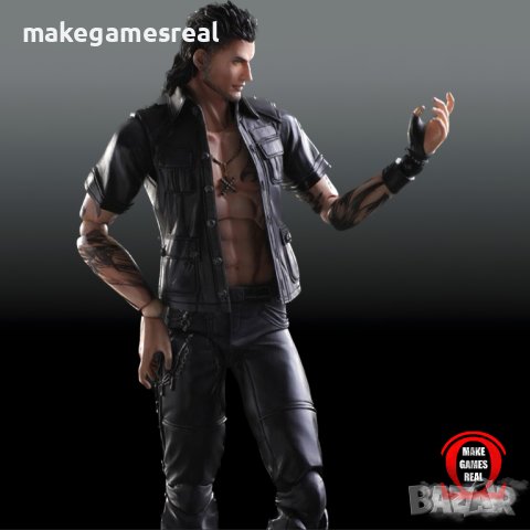 Екшън фигура Final Fantasy XV - Gladiolus, снимка 3 - Аксесоари - 43289131