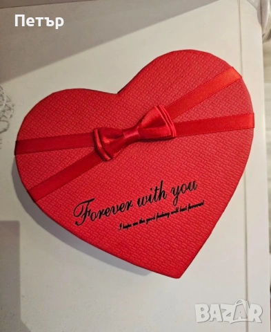 Подаръчна кутия във форма на сърце, снимка 3 - Други - 53011803