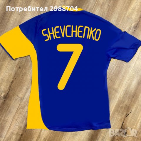 футболна тениска Ukraine Shevchenko , снимка 3 - Футбол - 40219219