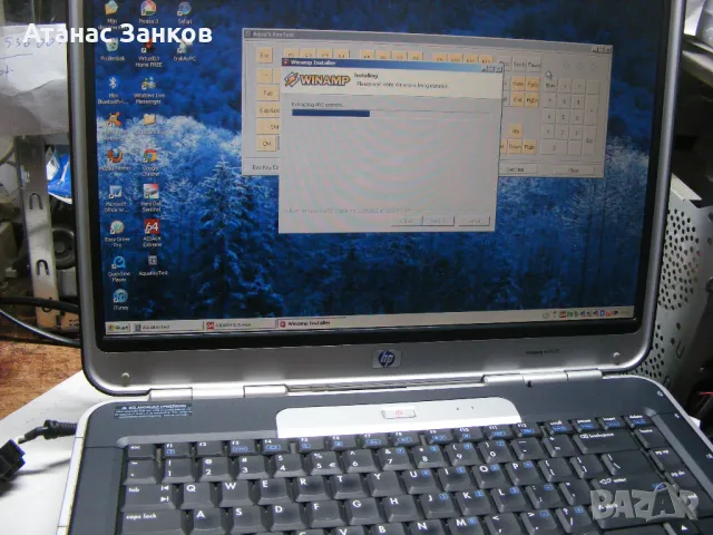 Работещ ретро лаптоп HP Compaq nx9105, снимка 1