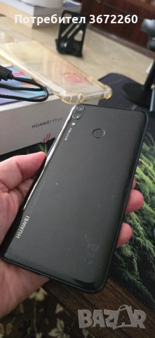 *ОТЛИЧЕН* Huawei Y7, 2019, 32GB, Памет: 3GB RAM с Кутия и Калъф, снимка 4 - Huawei - 52236229