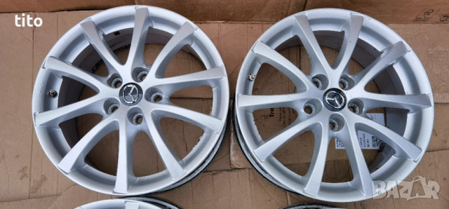 5 114,3 17 Цола Оригинални Mazda / Kia /Hyundai, снимка 5 - Гуми и джанти - 53099366