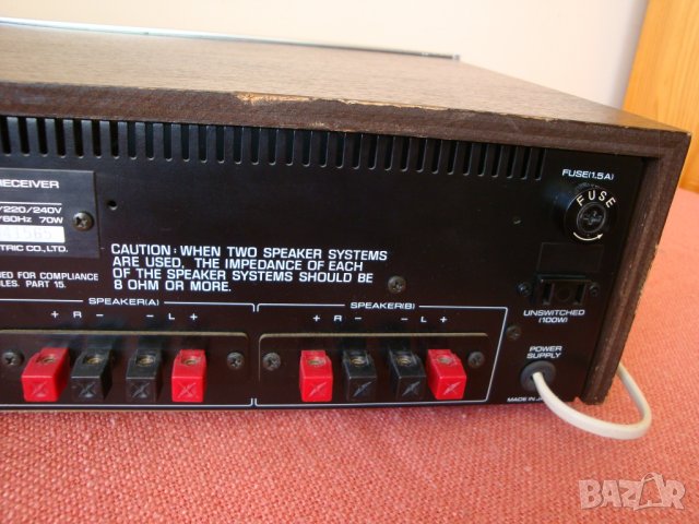 Vintage TOSHIBA SA-300L Stereo Receiver ,1970г, снимка 10 - Ресийвъри, усилватели, смесителни пултове - 26290267
