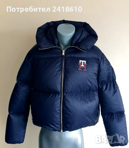 Tommy Hilfiger Womens Down Jacket Size L НОВО! ОРИГИНАЛ! Дамско Зимно пухено Яке!, снимка 7 - Якета - 53430393