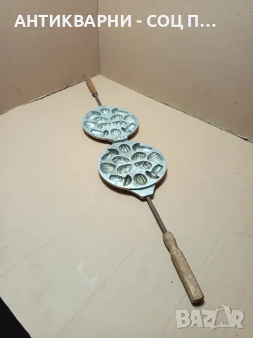 Соц Стар Гофретник., снимка 4 - Антикварни и старинни предмети - 49238602