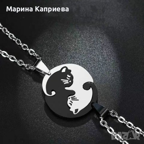 Колие "Best Friends" - Котенца или за него и нея #K-64