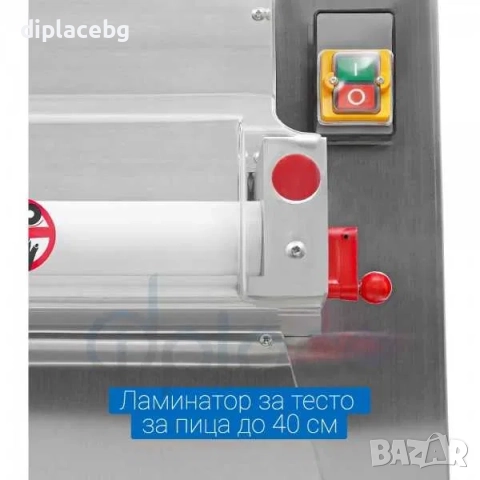 Ламинатор за тесто за пица до 40см диаметър , снимка 2 - Обзавеждане за заведение - 51689100