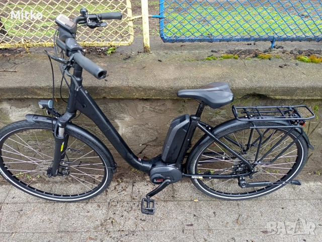 28 цола електрически алуминиев велосипед с 21 скорости усилени капли амортисьори предни като нов , снимка 4 - Велосипеди - 53373053