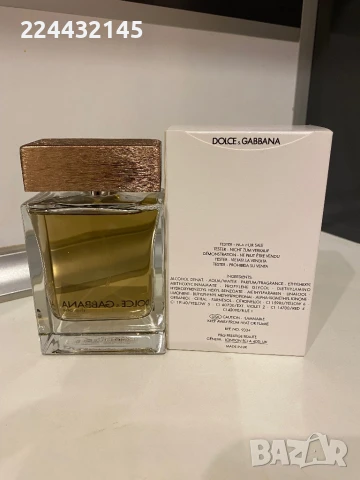 Dolce & Gabbana The one 100ml Tester , снимка 2 - Мъжки парфюми - 33097013