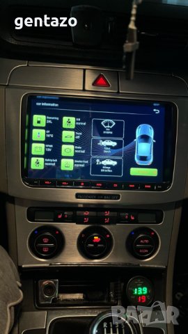 Мултимедия с андроид за Volkswagen Skoda golf 5 6 touran passat B6 B7 Seat, снимка 5 - Аксесоари и консумативи - 40298433
