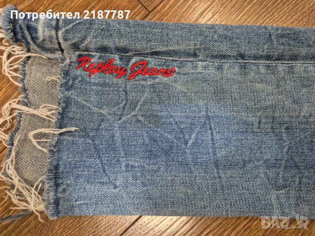 Дамски дънки на марката Replay, снимка 3 - Дънки - 52856539