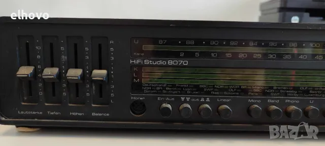 Ресивър SABA 8070, снимка 2 - Ресийвъри, усилватели, смесителни пултове - 49078000