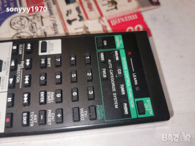 SONY RM-P342 RECEIVER PROGRAMMABLE REMOTE SWISS 1512251100, снимка 10 - Ресийвъри, усилватели, смесителни пултове - 52798726