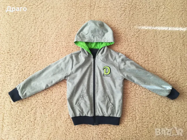 Двулицево детско, пролетно-есенно яке за момче, снимка 6 - Детски якета и елеци - 49594418
