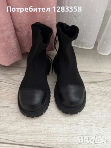 Боти за момиче от плат