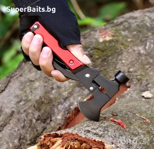 Къмпинг MultiTool - Брадвичка 16 в 1, снимка 9 - Екипировка - 50898159