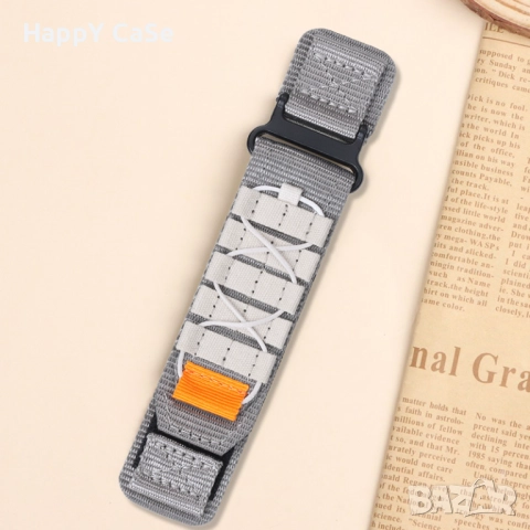 MILITARY Каишка за смарт часовник Huawei Watch/Samsung/Apple/Xiaomi/Garmin/Amazfit/Casio/Honor, снимка 6 - Каишки за часовници - 47855515