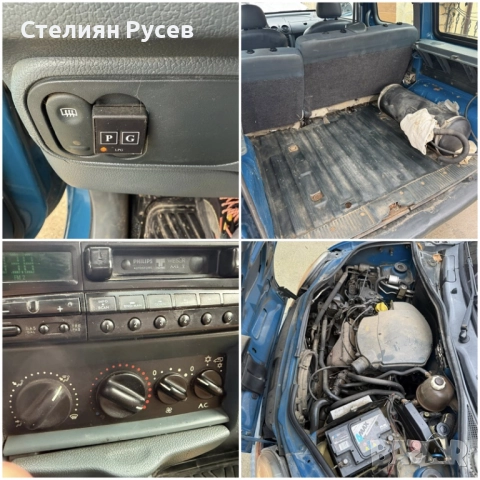  Renault Kangoo 1.4i 75к.с клима / ГАЗ - цена 3200лв или 1636,13 евро , моля БЕЗ бартери -редовни до, снимка 6 - Автомобили и джипове - 52362512
