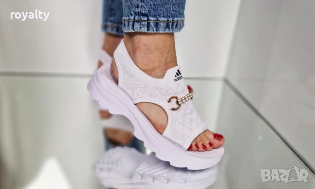 Nike бели дамски сандали , снимка 7 - Сандали - 51028550