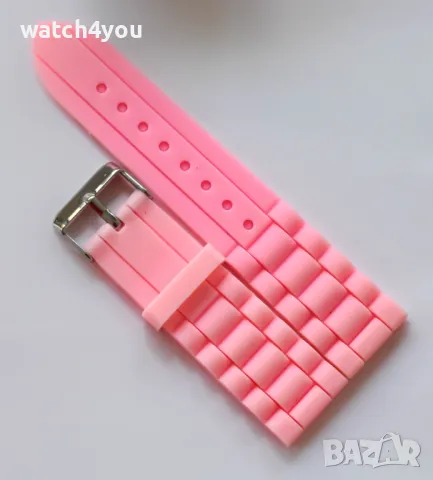СИЛИКОНОВА КАИШКА ЗА ЧАСОВНИК Q&Q CASIO.СИЛИКОНОВИ КАИШКИ КАСИО F-91W F91W F84 F105 108 A158 168 QQ, снимка 12 - Каишки за часовници - 18409149