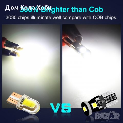  Нови подобрени модел Т10 w5w , снимка 6 - Аксесоари и консумативи - 27297732