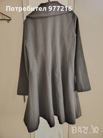 Дамско черно палто на Smash, снимка 3 - Якета - 52788266